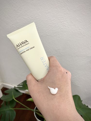 AHAVA Mineral Foot Cream - the best foot cream