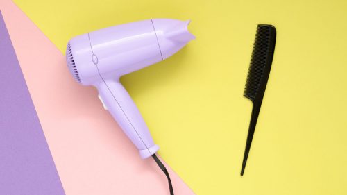 Keep your hairdryer to your hair!