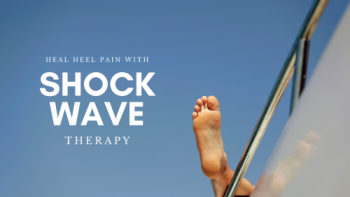 Shockwave therapy and heel pain