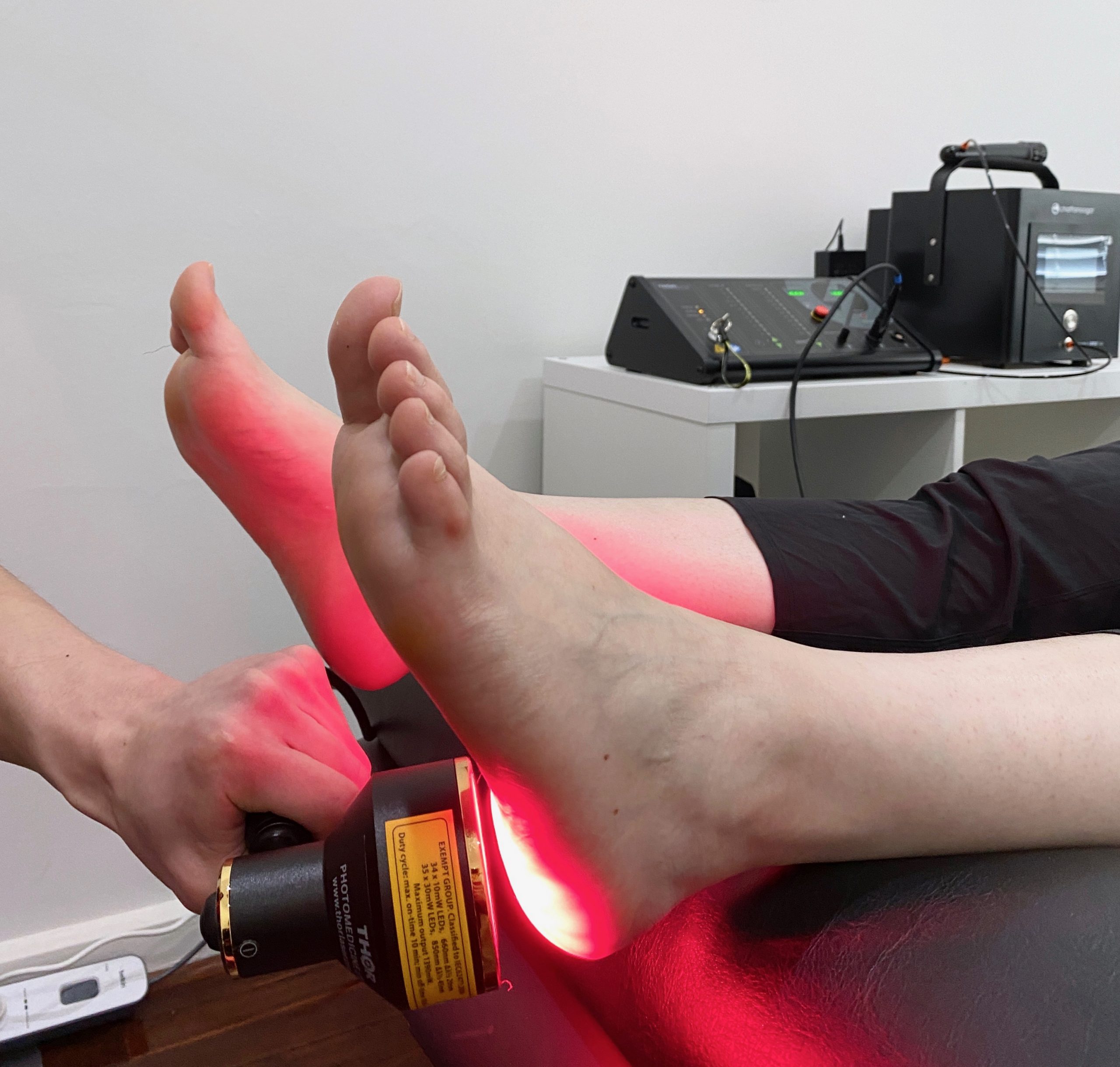 THOR laser therapy heel